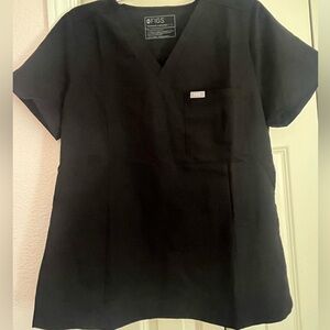Figs size large black Catarina top